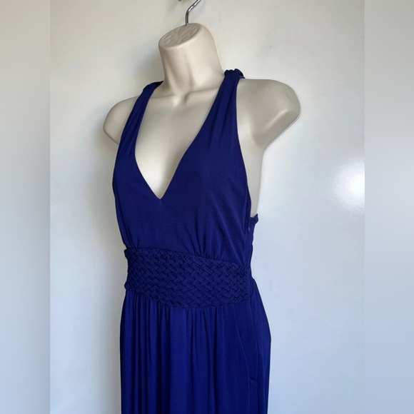 Anthropologie Maeve Blue Yuma Maxi Dress - Picture 4 of 8